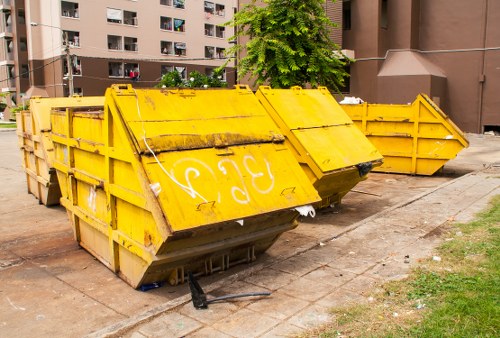 Business professionals managing waste in South East London