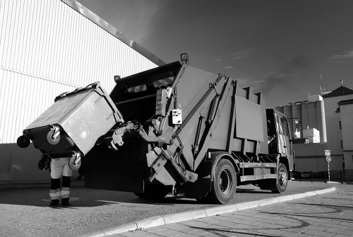 Waste clearance team in South East London