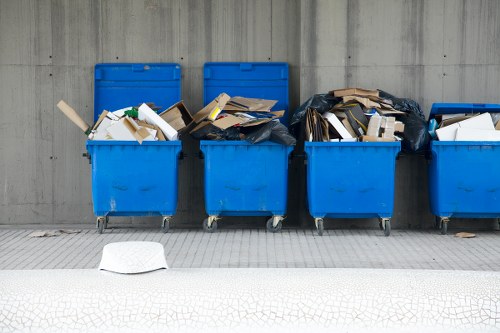 Clean and organized garage space after clearance