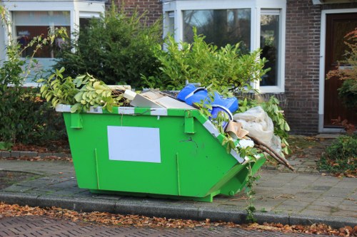 Professional team performing garage clearance in West Norwood